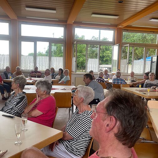 Veranstaltung für Senioren auf der 130 Jahre feier