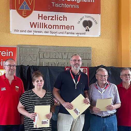 Unsere Jubilare auf der 130 Jahre feier