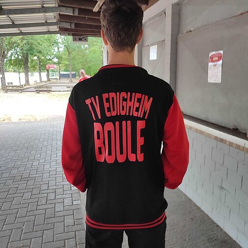 Die Jacke des TV Edigheim Boule