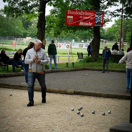 Freies Boule-Training